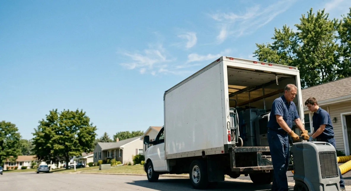 Water Damage Cleanup in Eddyville, IA near me